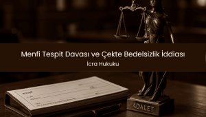 Menfi Tespit Davası ve Çekte Bedelsizlik İddiası