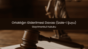 Ortaklığın Giderilmesi Davası (İzale-i Şuyu) Nasıl Açılır?