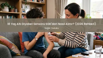 18 Yaş Altı Diyabet Sensörü SGK'dan Nasıl Alınır? (2026 Rehberi)