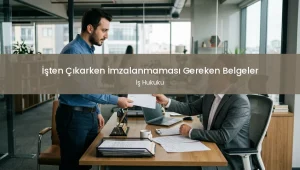 İşten Çıkarken İmzalanmaması Gereken Belgeler Nelerdir?
