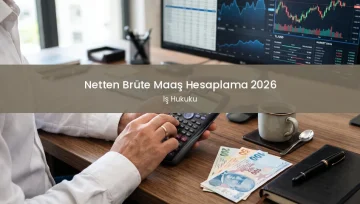 Netten Brüte Maaş Hesaplama 2026 (Brütten Nete Çevirme)